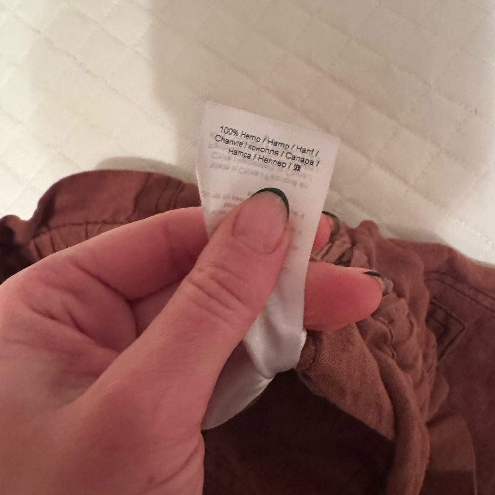 Ganni Brown Cargo Pants - Picture 8 of 11